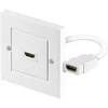 Image de Plastron 50x50 HDMI femelle / femelle