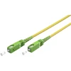 Image de Câble À Fibre Optique Goobay (ftth), Monomode (os2) Jaune, (simplex)