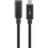 Image de Goobay Câble USB 3.1 Type-C - 1 m - Noir