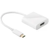 Image de Adaptateur Usb-c Hdmi, Fiche Usb-c Blanche > Prise Hdmi (type A)