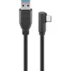 Image de Cable Usb Goobay 66502 1,5 M Usb 3.2 Gen 1 (3.1 Gen 1) Usb C Usb A Noir