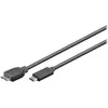 Image de Câble USB de type-C goobay - Micro-USB Type B (M) vers USB-C (M) - 60 cm - Connecteur C réversible