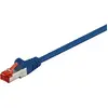 Image de Câble Rj45 Goobay Cat 6 S/ftp 10 Mètres Bleu Lszh