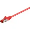 Image de Cable Reseau Rouge Goobay 68279 2 M Cat6 S/ftp (s-stp)