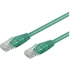 Image de Câble réseau CAT 5e moulé 5m - GOOBAY - Vert - Paire torsadée non blindée UTP