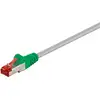 Image de Câble Patch Croisé Goobay Cat 6, S/ftp (pimf), Gris, Vert