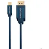 Image de Adaptateur Mini DisplayPort vers DisplayPort - CLICKTRONIC - 70737 - 1 m - Cuivre - Bleu