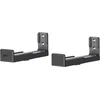 Image de Support Mural Universel Pour Barre De Son Goobay, Noir - Support Sûr Et Discret ...