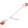 Image de Câble Patch Mince Goobay Cat 6, U/utp, Blanc