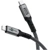 Image de Câble USB4 Type C - GOOBAY - 74211 - 1 m - Power Delivery 240W - Textile