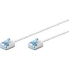 Image de GOOBAY Câble Ethernet Cat6a blindé LSOH slim / ultra flexible - blanc 10m