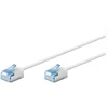 Image de Goobay Câble RJ45 Slim Cat 6a U/FTP - 15 m - Blanc