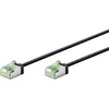 Image de GOOBAY Câble Ethernet Cat8.1 blindé LSOH slim / ultra flexible - noir 3m