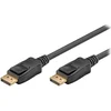 Image de Goobay Câble verrouillable DisplayPort 2.1 - 80 Gbit/s - 10K (1 m)