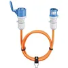 Image de Rallonge CEE Fiche CEE sur Prise CEE 5 m câble de camping pour lextérieur