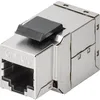 Image de Coupleur RJ45 Keystone Cat 6a STP - Goobay - 500 MHz - Modulaire - Gris - STP