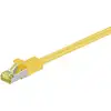 Image de Cable Reseau Goobay Cat.7 S/ftp (pimf), Jaune 0,50 M 91575