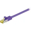 Image de Cordon RJ45 - Câble - Catégorie 7 - 2 m - S/FTP - Double blindage - Violet