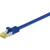 Image de Cable Reseau Goobay 3 M Cat7 S/ftp S/ftp (s-stp) Bleu