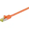 Image de Cable Reseau Goobay Rj-45 Cat7 3 M S/ftp (s-stp) Orange