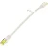 Image de Câble Patch Goobay Rj45 Cat 6a S/ftp (pimf), 500 Mhz Avec Câble Brut Cat 7, Gris