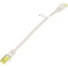 Image de Câble Patch Goobay Rj45 Cat 6a S/ftp (pimf), 500 Mhz Avec Câble Brut Cat 7, Gris