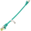 Image de Câble Patch Goobay Rj45 Cat 6a S/ftp (pimf), 500 Mhz Avec Câble Brut Cat 7, Vert