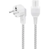 Image de Câble De Raccordement D'appareil De Chauffage Goobay, 2 M, Blanc-argent - Fiche ...