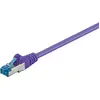 Image de Câble Ethernet Goobay Cat6a 1m Connecteurs Rj45 Violet