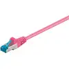 Image de Câble Patch Goobay Cat 6a, S/ftp (pimf), Magenta