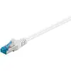 Image de Câble Patch Goobay Cat 6a, S/ftp (pimf), Blanc