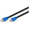 Image de Câble Ethernet RJ45 catégorie 6 U/UTP - 75 m (Bleu et Noir)
