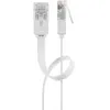Image de Câble réseau RJ45 - CONRAD - CAT 6 - Ultraplat - 2 m - Blanc