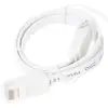 Image de Câble Patch Plat Goobay Cat 6, U/utp, Blanc