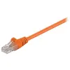 Image de Cordon de raccordement goobay - RJ-45 (M) pour RJ-45 (M) - 7.5 m - UTP - CAT 5e - orange