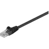 Image de Cordon de raccordement CAT 6 - WENTRONIC 95255 - 25 cm - Noir