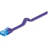 Image de Câble Patch Plat Goobay Cat 6a, U/utp, Violet