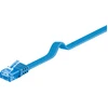 Image de Câble Patch Plat Goobay Cat 6a, U/utp, Bleu