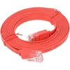 Image de Câble Patch Plat Goobay Cat 6, U/utp, Rouge