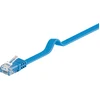 Image de Câble Patch Plat Goobay Cat 6, U/utp, Bleu