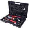 Image de Pince à riveter universelle KS TOOLS - Coffret de 11 pièces - 2 bras pliants et écrous aveugles