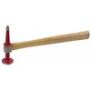 Image de Marteau à débosseler - KSTOOLS - panne pointue et tete ronde plate en acier poli
