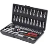 Image de KS Tools Jeu de douilles et dembouts 48 pcs CHROME+ 1/4 918.0648