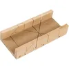 Image de KS Tools - Boîte à onglet en bois 350x120x50 mm - 45°/90°/135° - Bois massif FSC