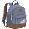 Image de Lässig Sac à dos bleu marron pour fille et garçon - Adventure Mini Backpack Tractor 100362