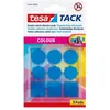 Image de TESA 9 pastilles adhésives TACK Couleur - Bleu