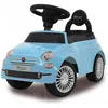 Image de Toboggan Fiat 500 Bleu pour Enfant - JAMARA KIDS - A partir de 18 mois - Coffre sous le siège