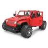 Image de Rastar RC 1Jeep Wrangler JL:14 garçons 2.4 GHz rouge