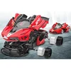 Image de Voitre De Course Jouet Télécommandée Ferrari Fxx K Evo Rouge Jamara