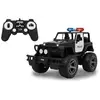 Image de Voiture Radiocommandée Jamara Jeep Wrangler Police 1:14 2,4 Ghz Multicolor Plastique